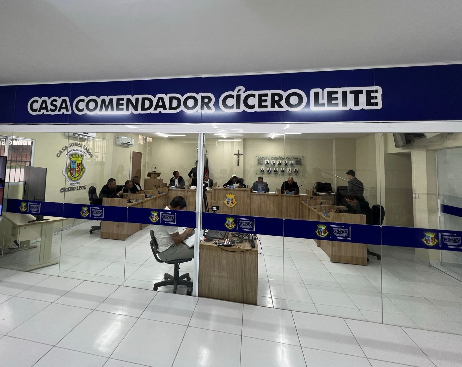 Vereadores De Conde Se Reúnem Em Plenário E Discutem Investimento Em Infraestrutura E Esporte Nesta Segunda Feira (08)